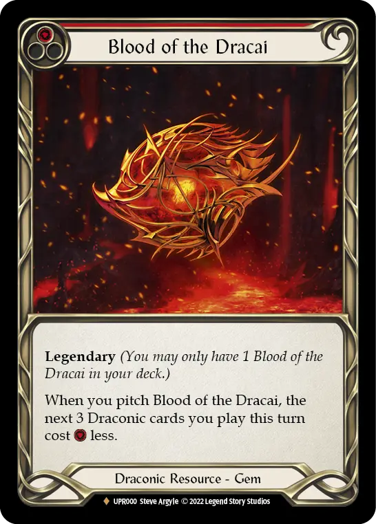 Blood of the Dracai card image, pitch 1