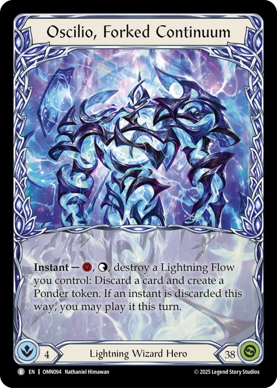 Oscilio, Forked Continuum card image
