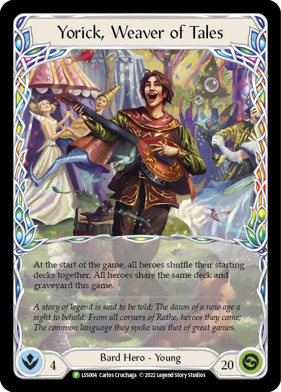 Yorick, Weaver of Tales card image