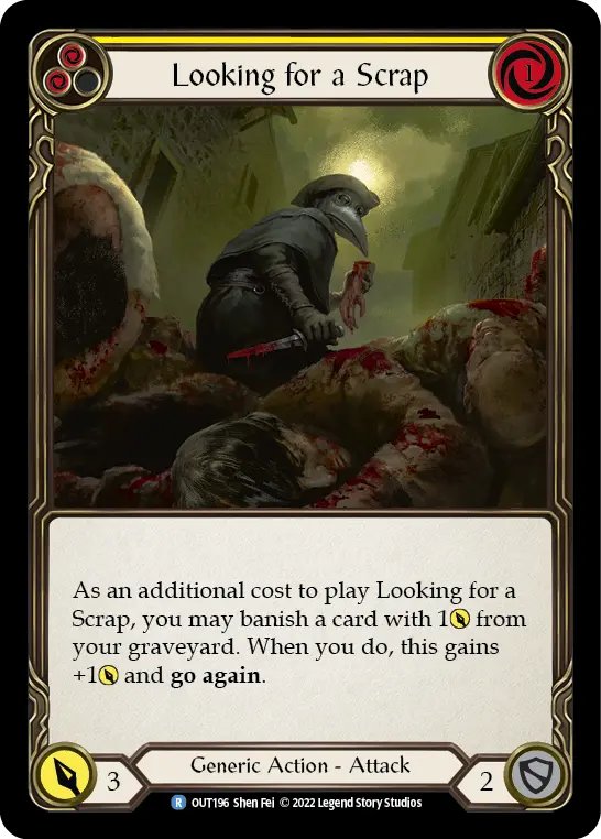 Looking for a Scrap card image, pitch 2