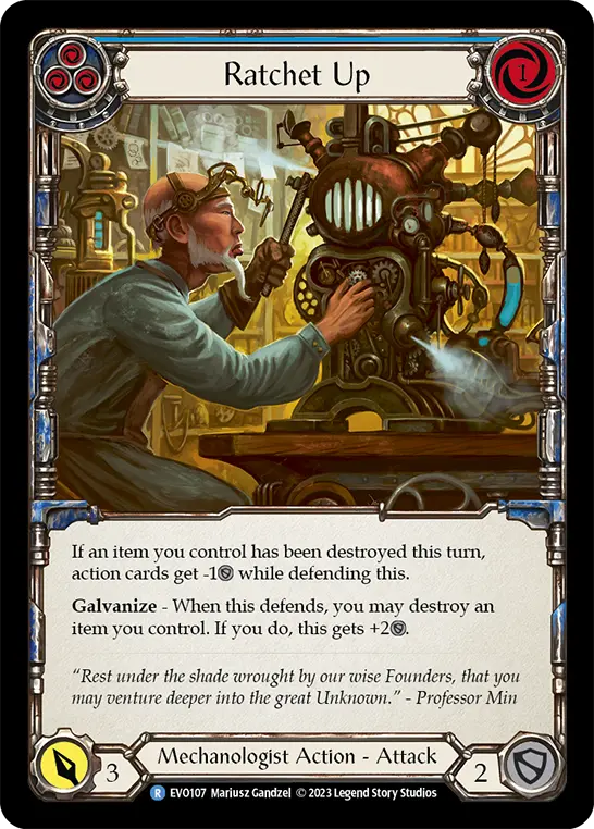 Ratchet Up card image, pitch 3