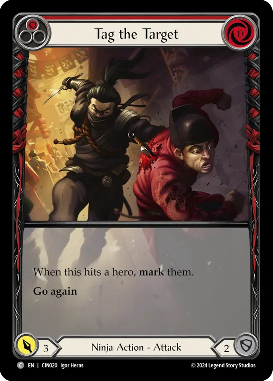 Tag the Target card image, pitch 1