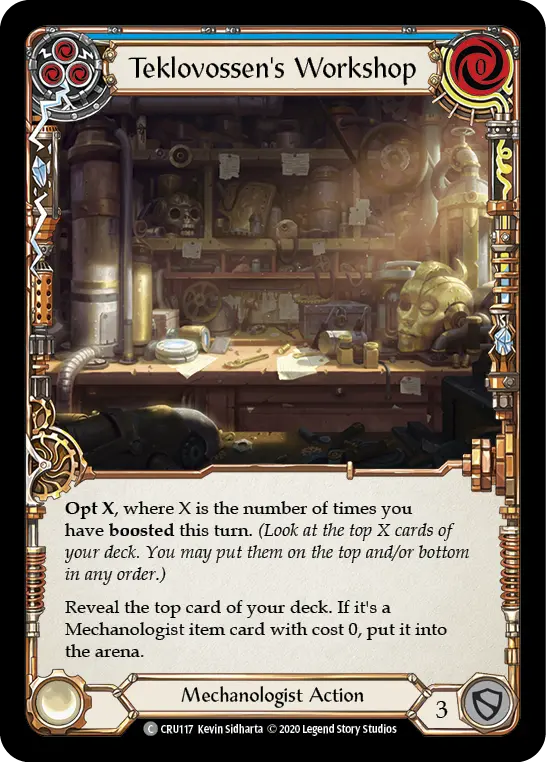Teklovossen's Workshop card image, pitch 3
