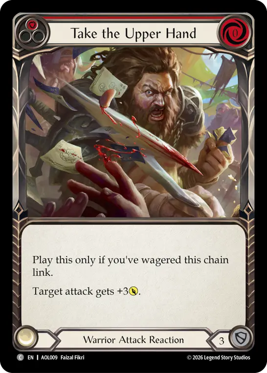 Take the Upper Hand card image, pitch 1