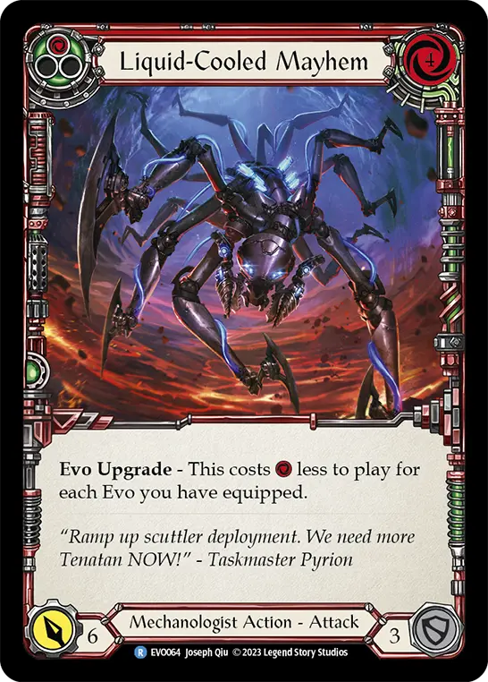 Liquid-Cooled Mayhem card image, pitch 1
