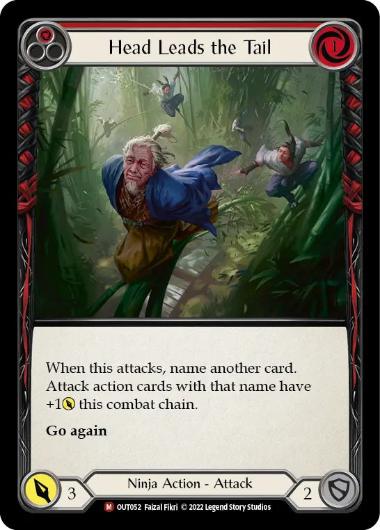 Head Leads the Tail card image, pitch 1