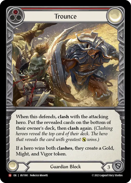 Trounce card image, pitch 1