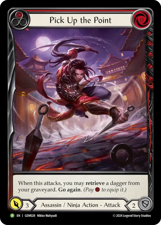 Pick Up the Point card image, pitch 1