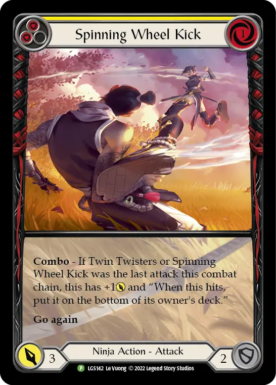 Spinning Wheel Kick card image, pitch 2