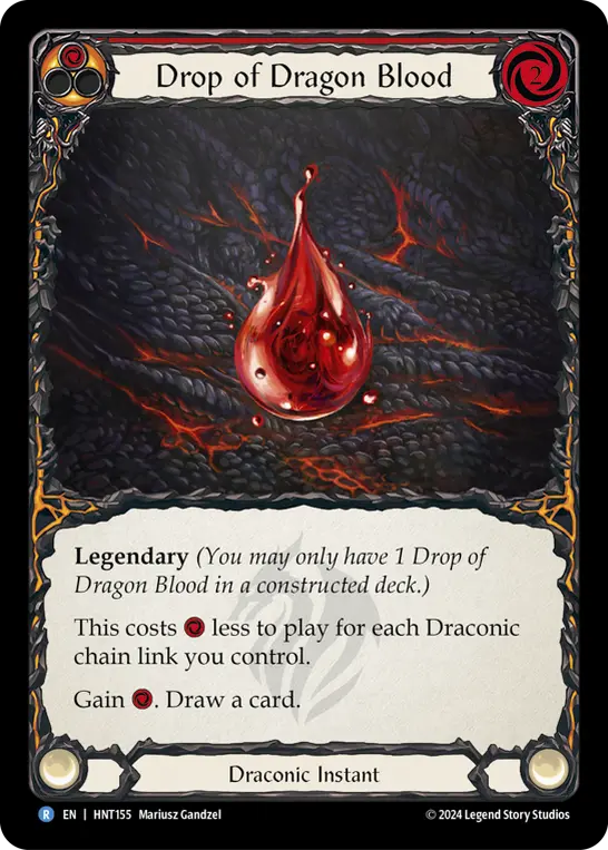 Drop of Dragon Blood card image, pitch 1