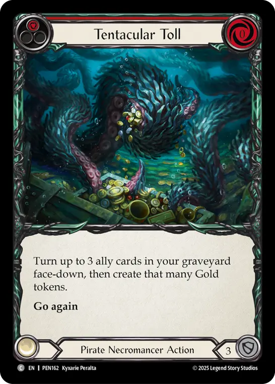 Tentacular Toll card image, pitch 1