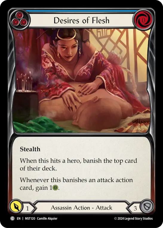 Desires of Flesh card image, pitch 3