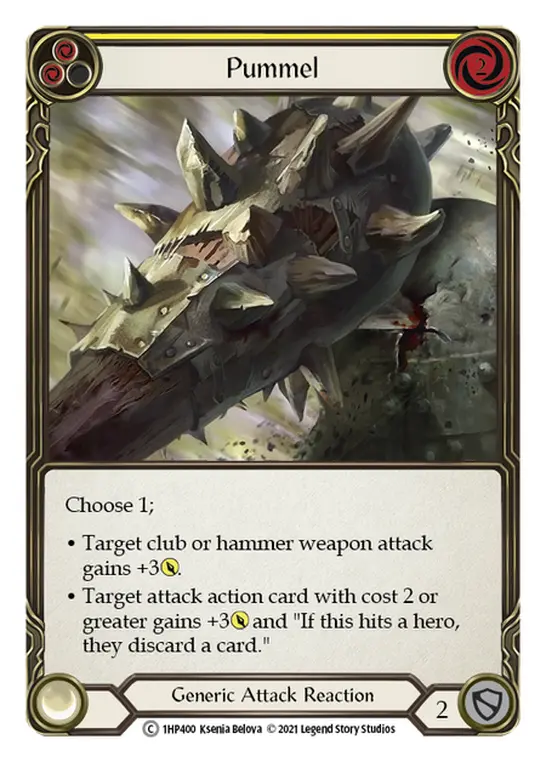 Pummel card image, pitch 2