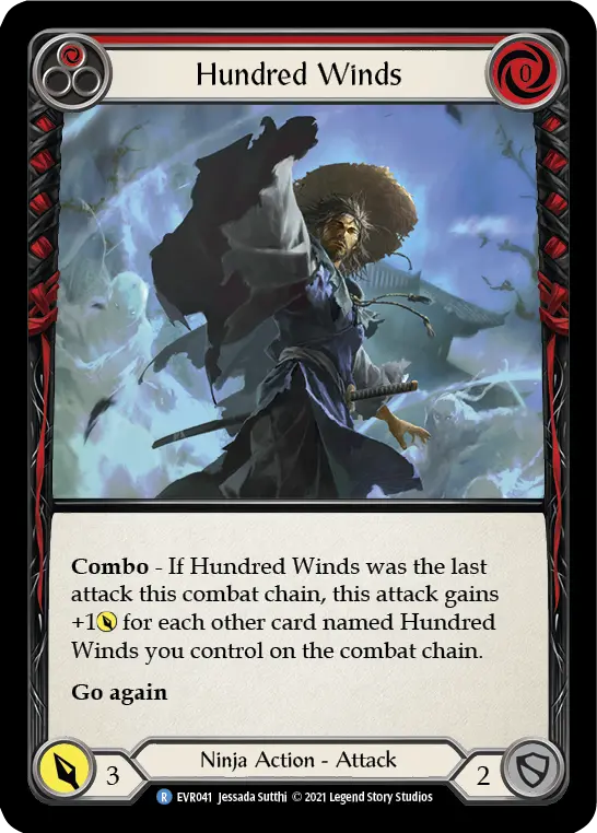 Hundred Winds card image, pitch 1