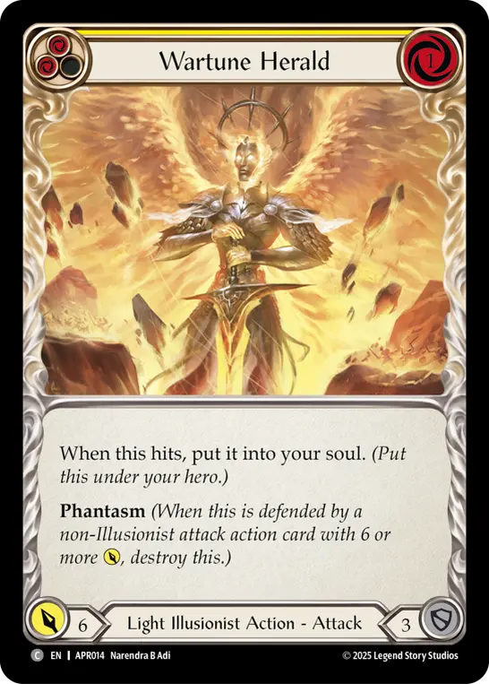 Wartune Herald card image, pitch 2