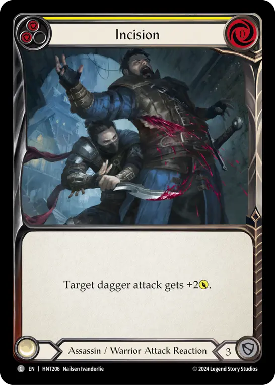 Incision card image, pitch 2