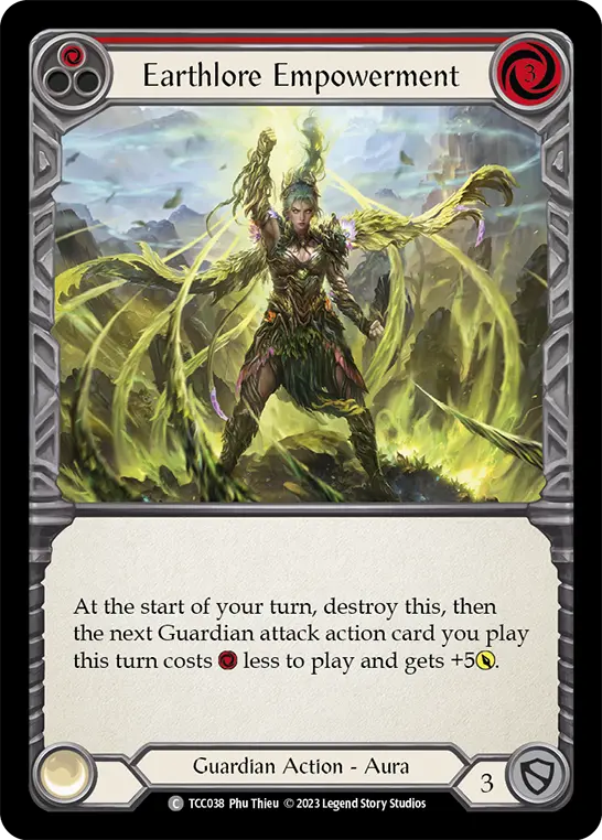 Earthlore Empowerment card image, pitch 1