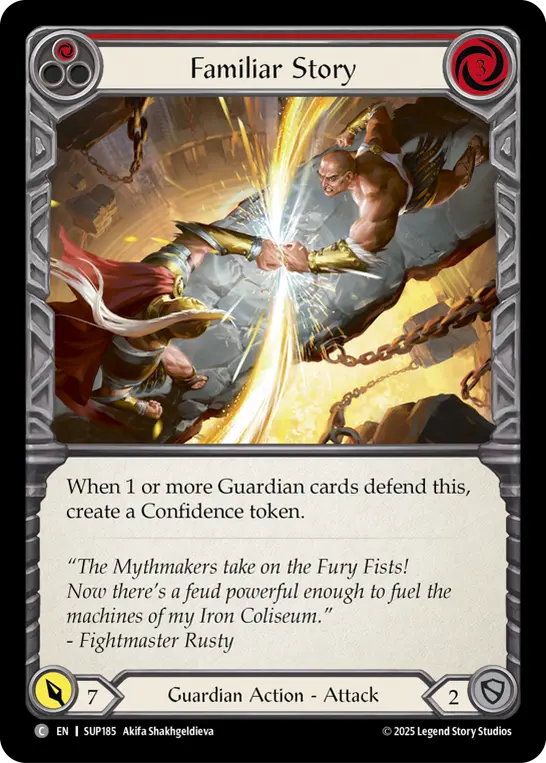 Familiar Story card image, pitch 1