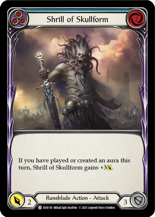 Shrill of Skullform card image, pitch 3