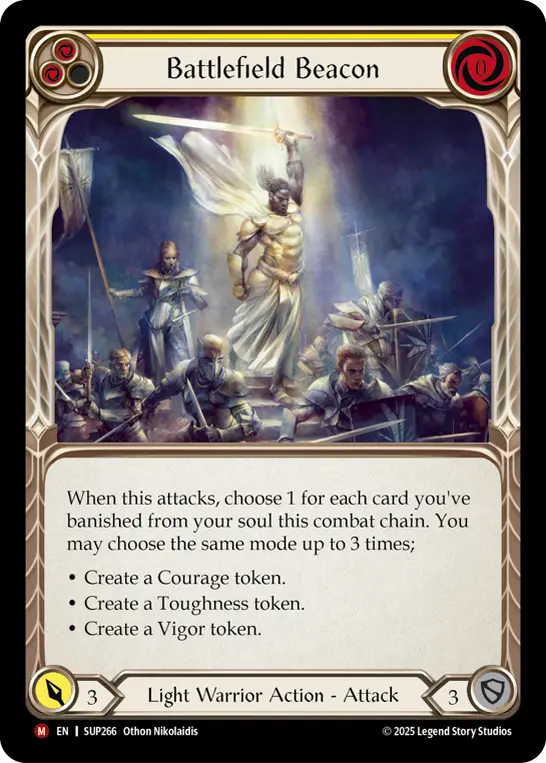 Battlefield Beacon card image, pitch 2