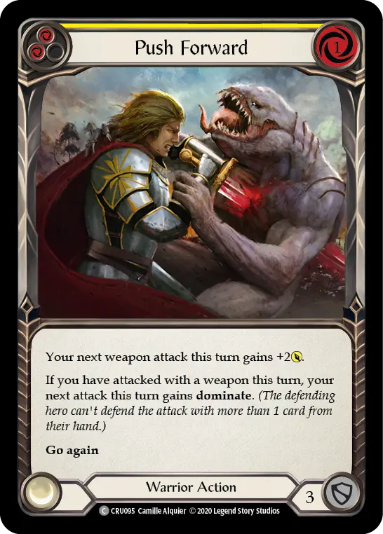 Push Forward card image, pitch 2