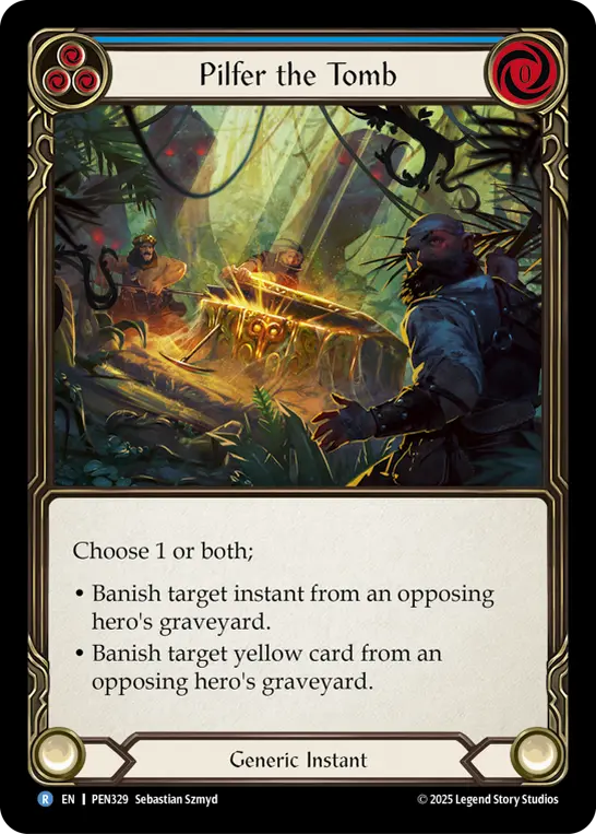 Pilfer the Tomb card image, pitch 3