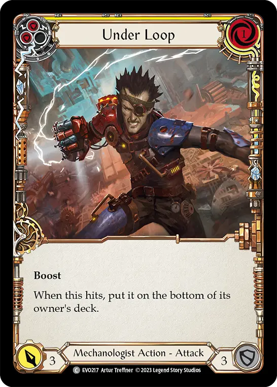Under Loop card image, pitch 2