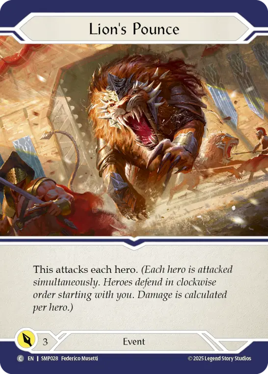 Lion's Pounce card image