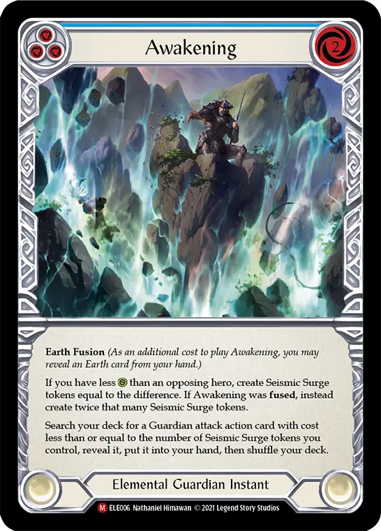 Awakening card image, pitch 3