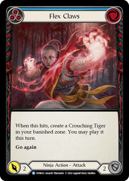 Flex Claws card image, pitch 3