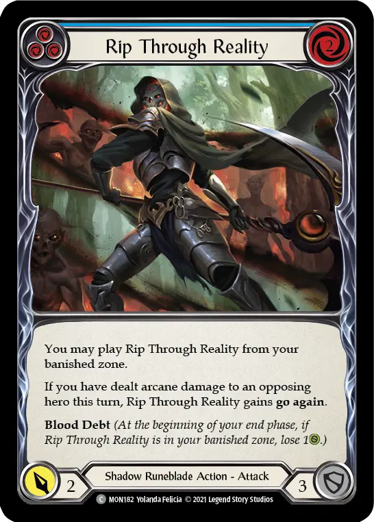 Rip Through Reality card image, pitch 3