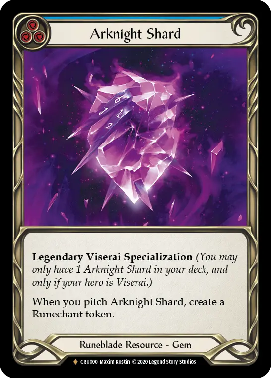 Arknight Shard card image, pitch 3