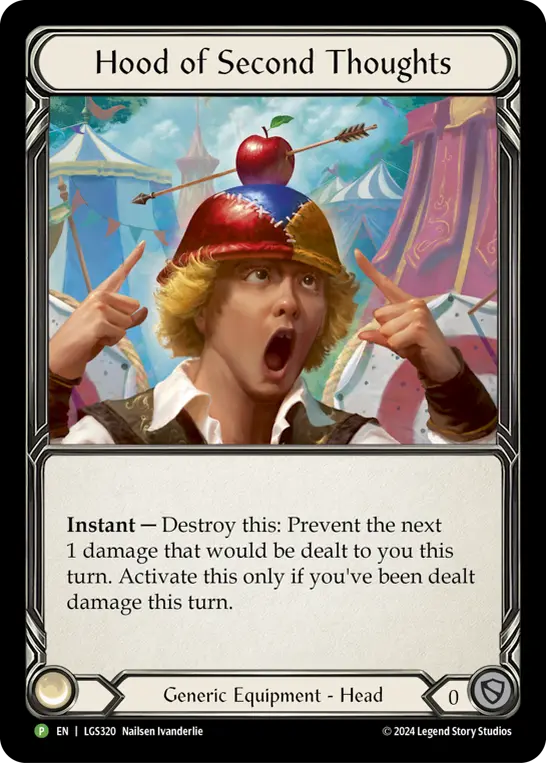 Hood of Second Thoughts card image
