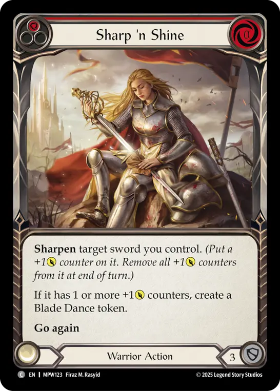 Sharp 'n Shine card image, pitch 1
