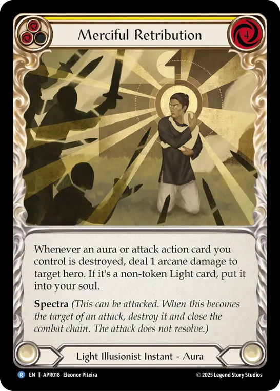 Merciful Retribution card image, pitch 2