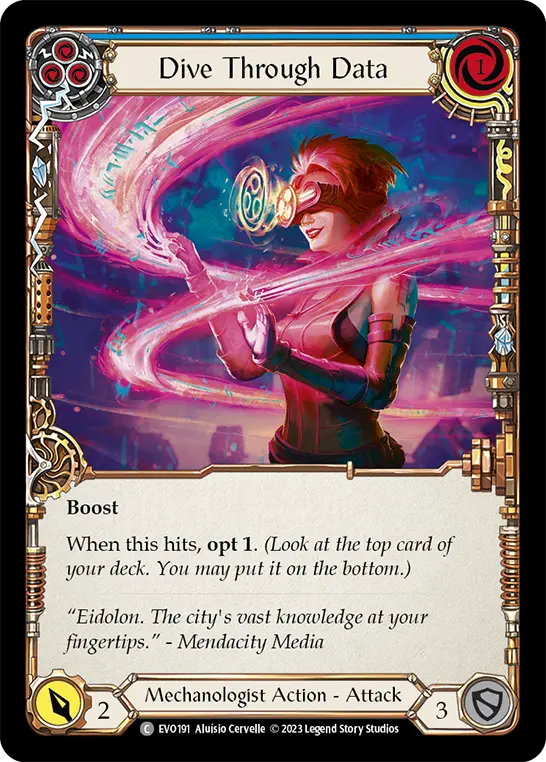 Dive Through Data card image, pitch 3