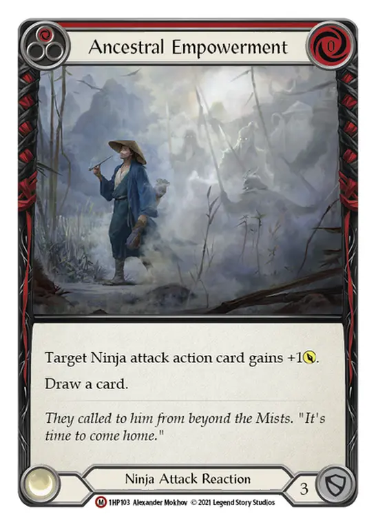 Ancestral Empowerment card image, pitch 1