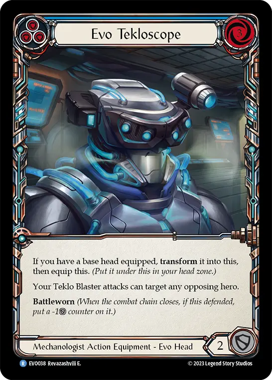 Evo Tekloscope card image, pitch 3