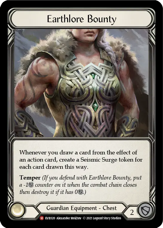 Earthlore Bounty card image