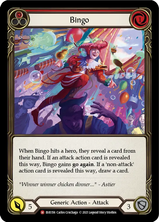 Bingo card image, pitch 1
