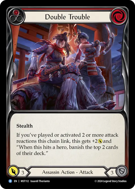 Double Trouble card image, pitch 1