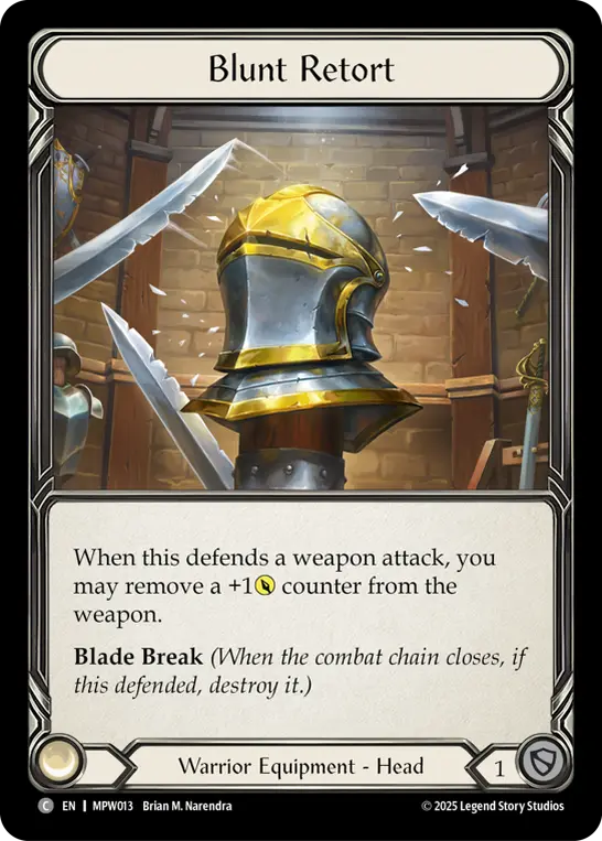 Blunt Retort card image