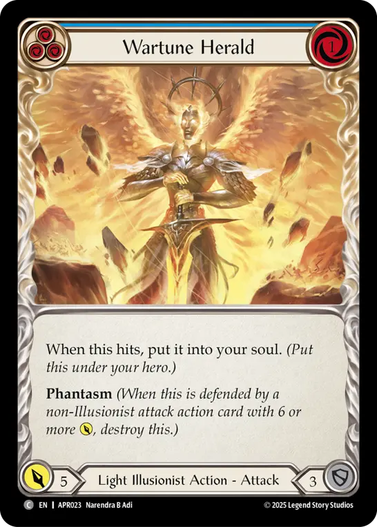 Wartune Herald card image, pitch 3