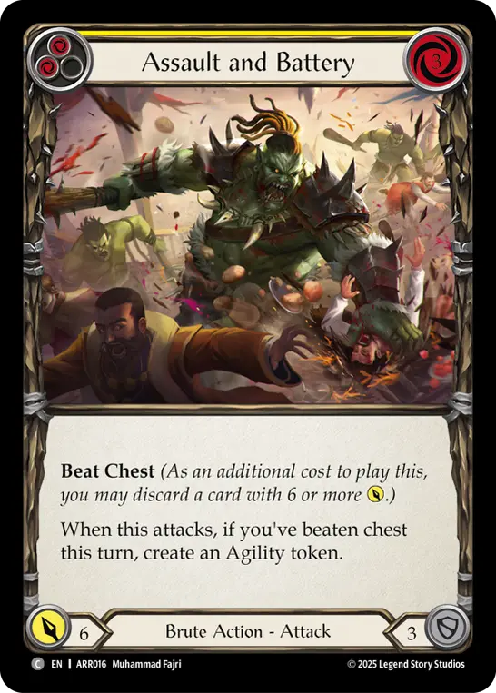 Assault and Battery card image, pitch 2