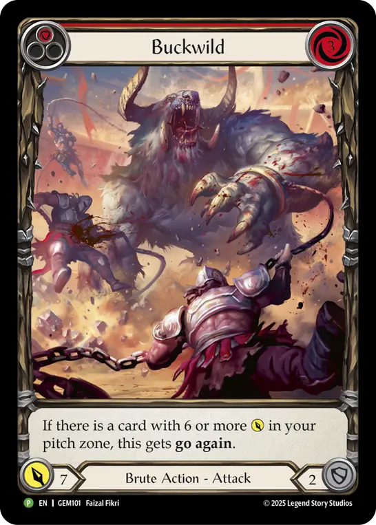 Buckwild card image, pitch 1
