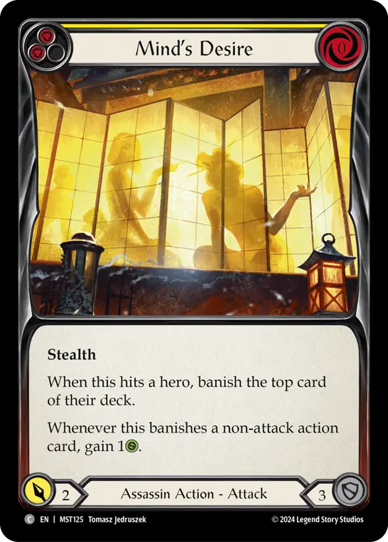 Mind's Desire card image, pitch 2