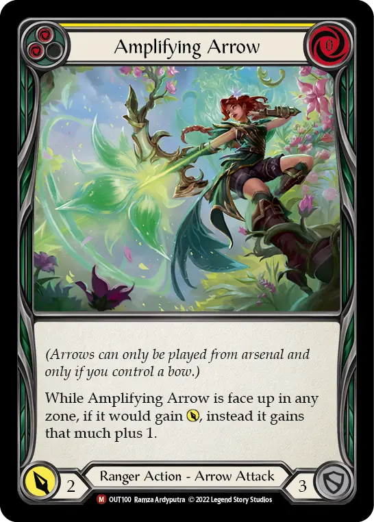 Amplifying Arrow card image, pitch 2