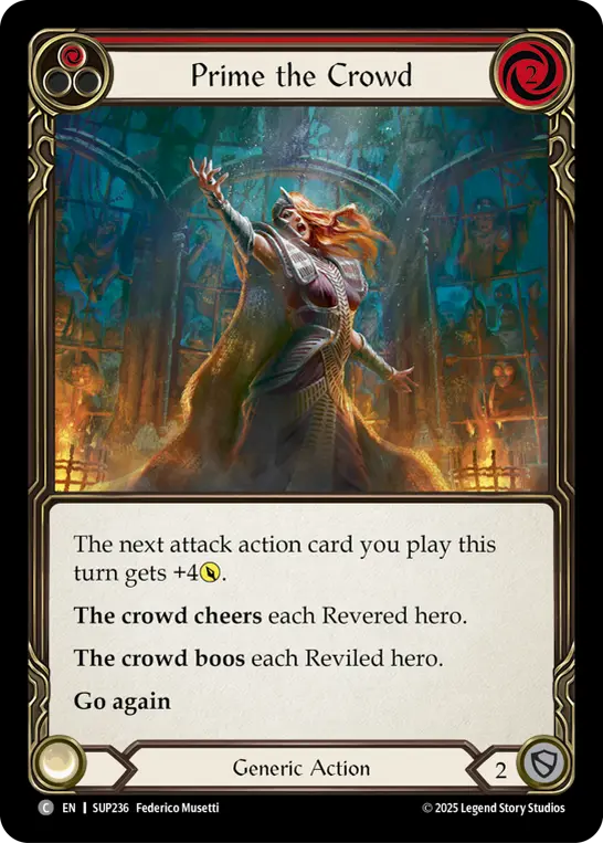 Prime the Crowd card image, pitch 1