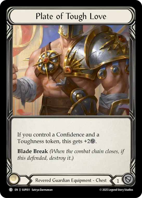 Plate of Tough Love card image