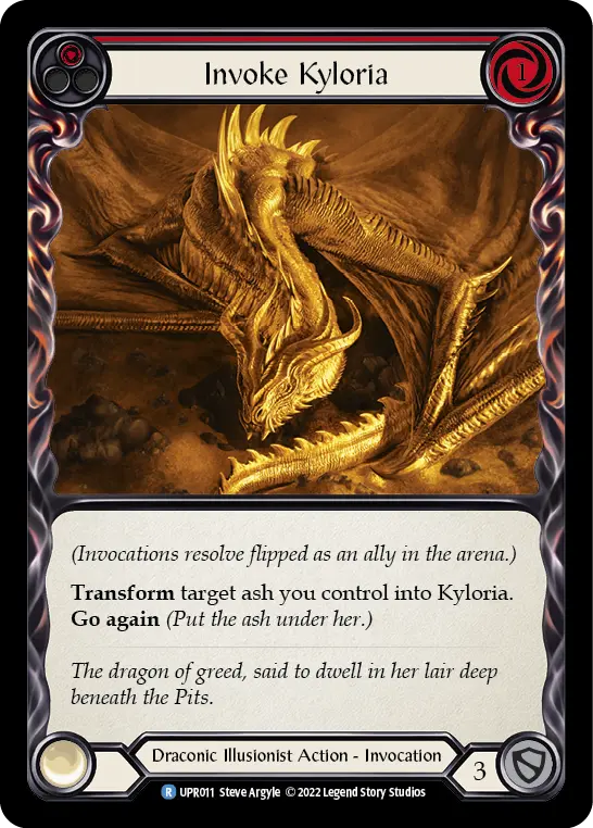 Invoke Kyloria card image, pitch 1